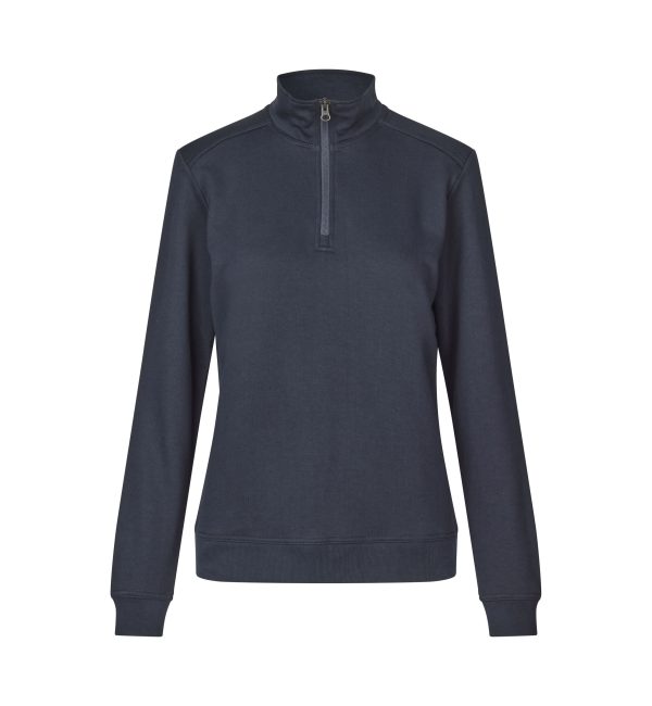 Pro Wear Care Sweat | Ubørstet | ¼ Zip | Dame