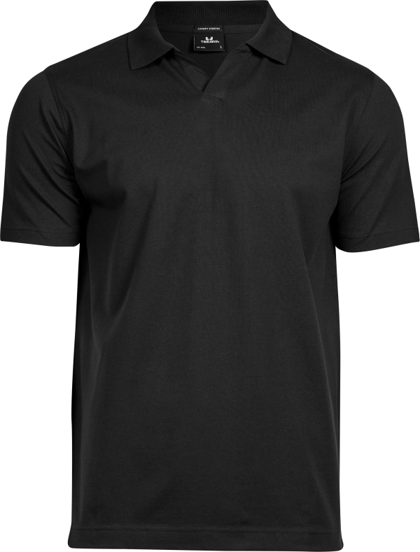 Luxury Stretch V-Neck Polo