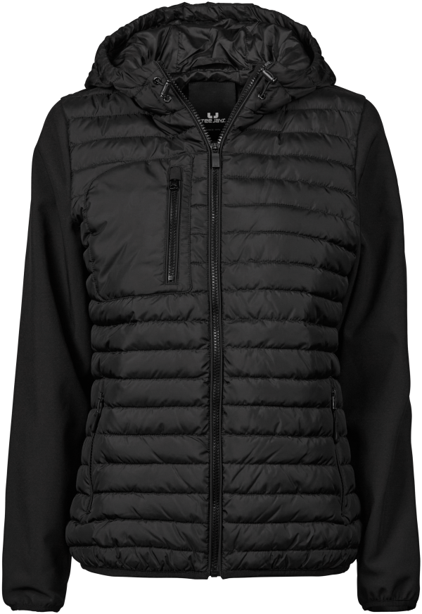 Women's Hooded Crossover Jacket