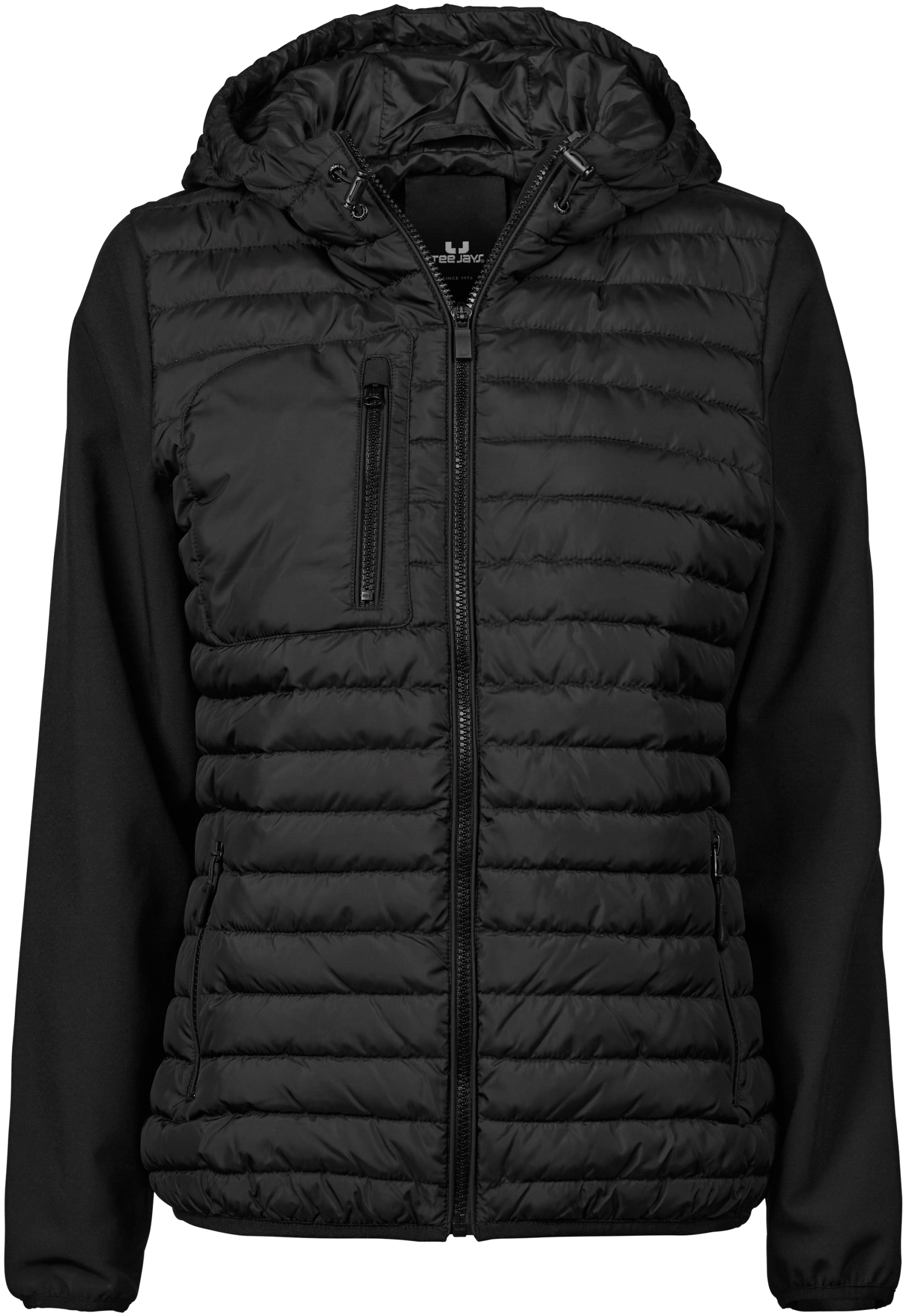 Women's Hooded Crossover Jacket