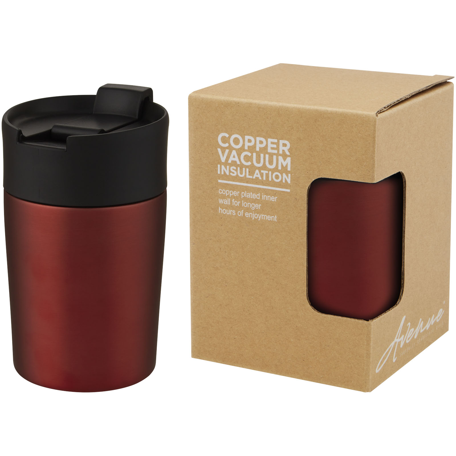 Jetta 180 Ml Kobbervakuumisoleret Krus