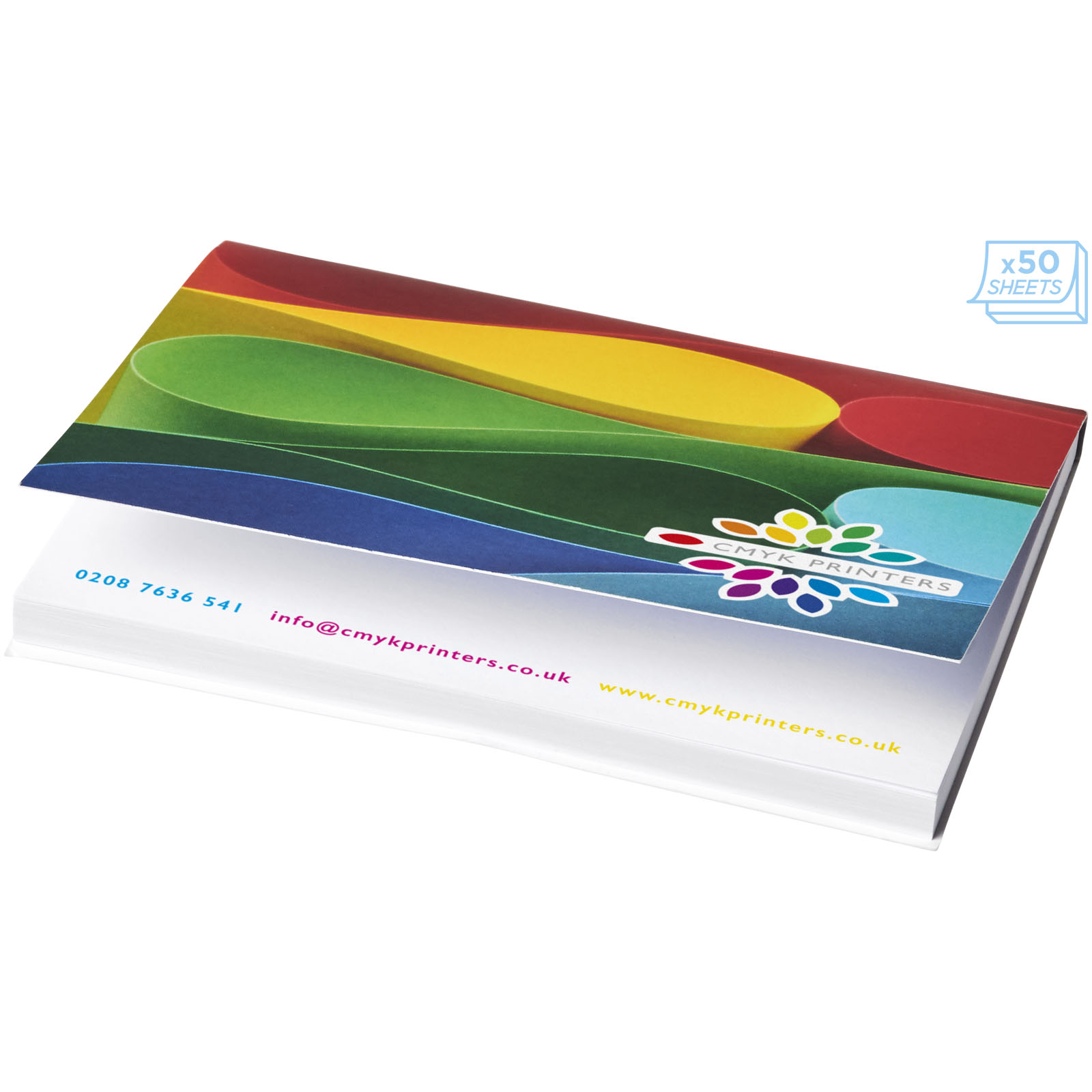 Sticky-Mate® A7 Softcover Selvklæbende Noter 100X75Mm