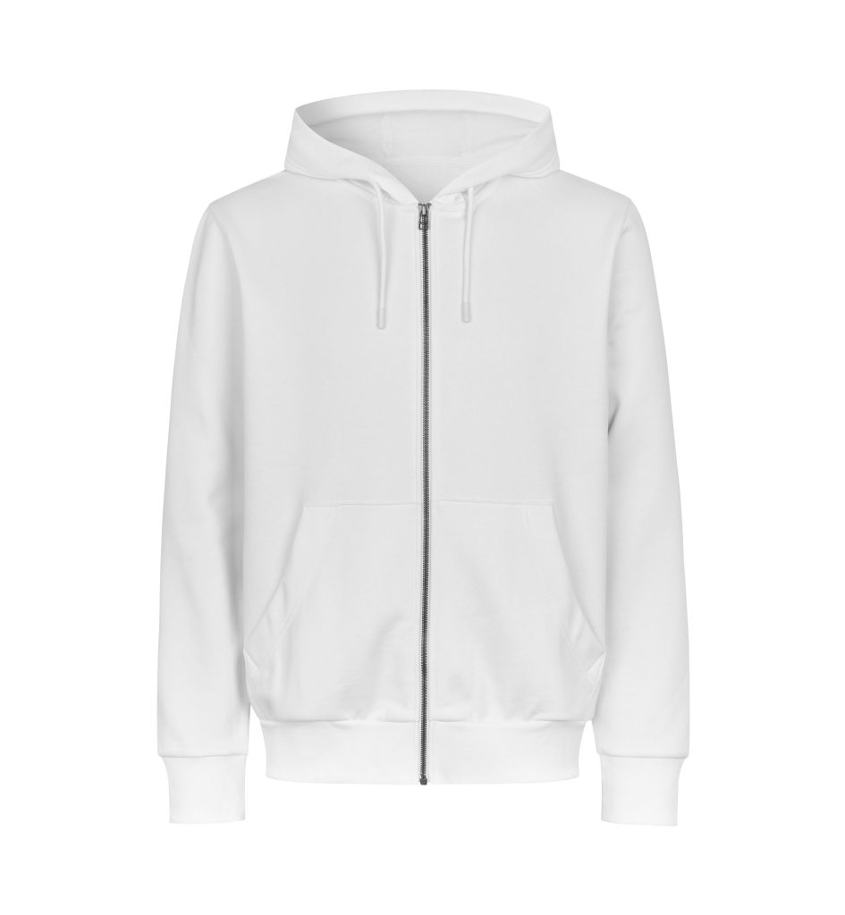 Hoodie | Økologisk | Lynlås