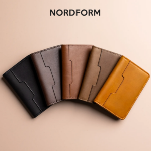 Nordform Slimfold Læderpung