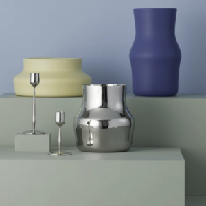Gense 'Dorotea' Vase I Blank Stål