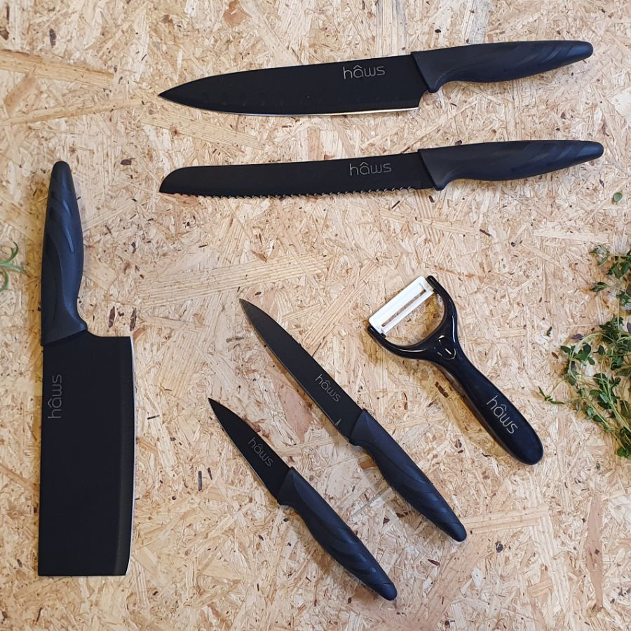 Hâws Keramisk Knivsæt 6 Dele - Billede 2