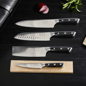 Damascus By Hâws Knivsæt – 4 Dele, G10