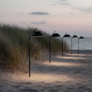 2 Stk. Vinkel Led Solcellelampe