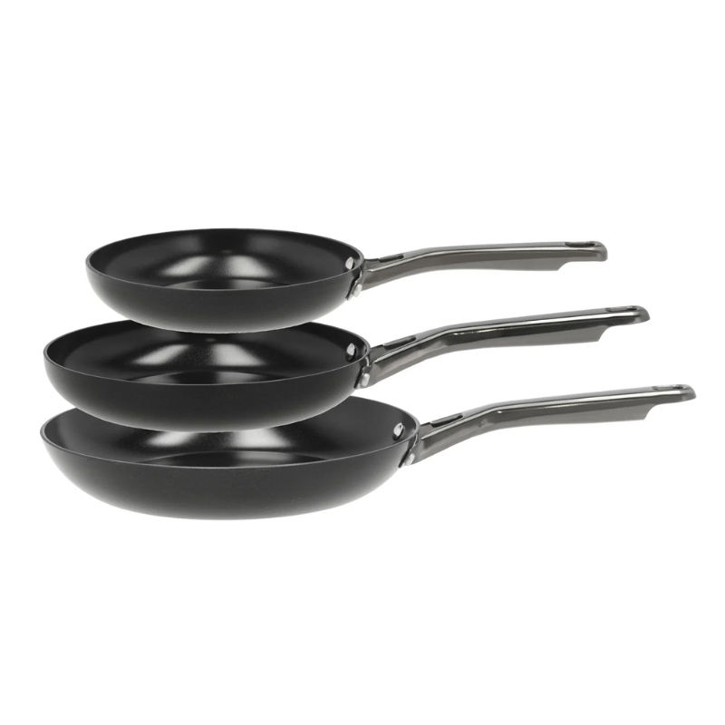Pillivuyt Gourmet Blavet Stegepandesæt 20 + 24 + 28 Cm Sampak - Billede 2