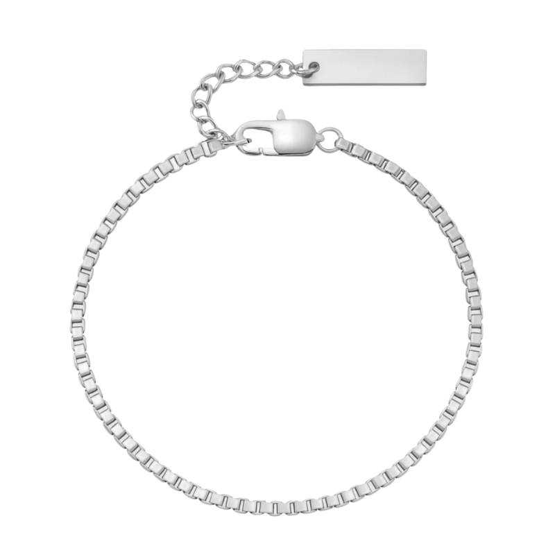 Box Chain Bracelet - Billede 2