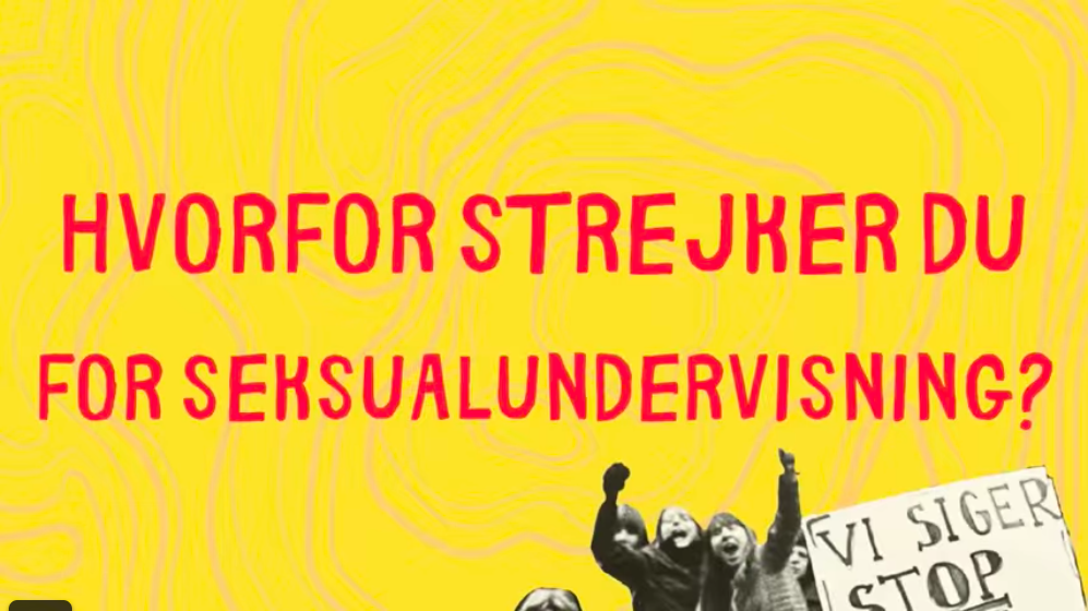 Video fra Danske Gymnasieelevers Sammenslutnings Facebook begivenhed