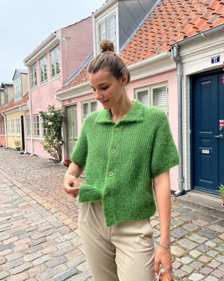 Valley Shirt i lækker forårsfarve. perfekt til en varm sommeraften