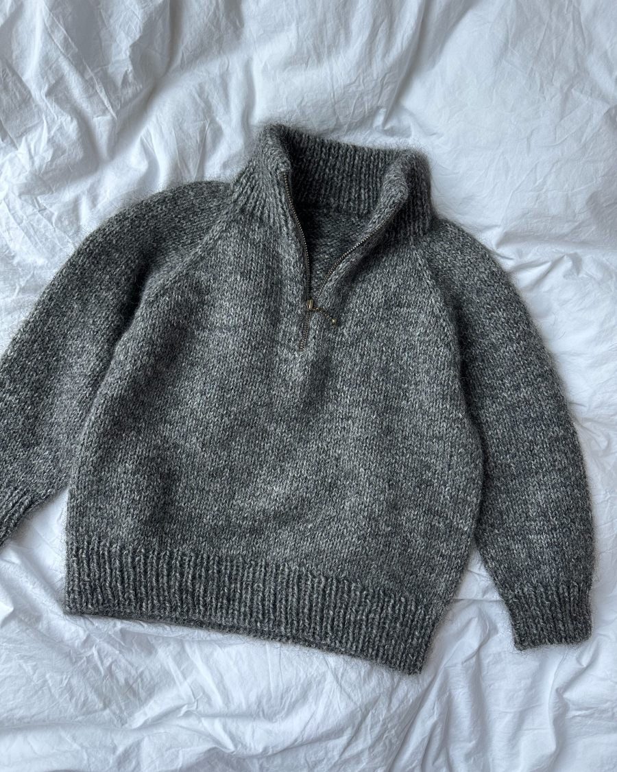 Blød alpaca sweater der ikke kradser