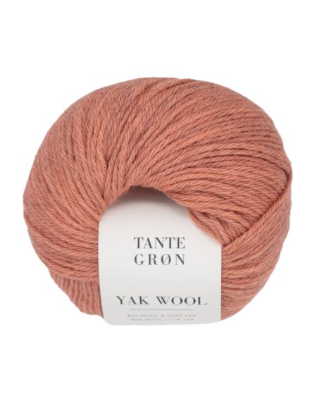 Yak uld i farven coral reef