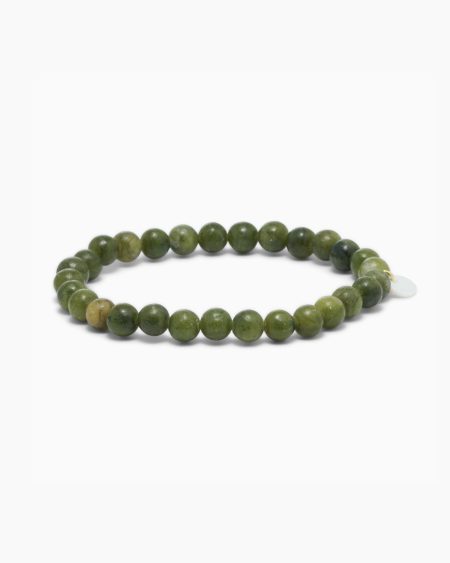 SOÏ chunky krystal armbånd i Southern Jade